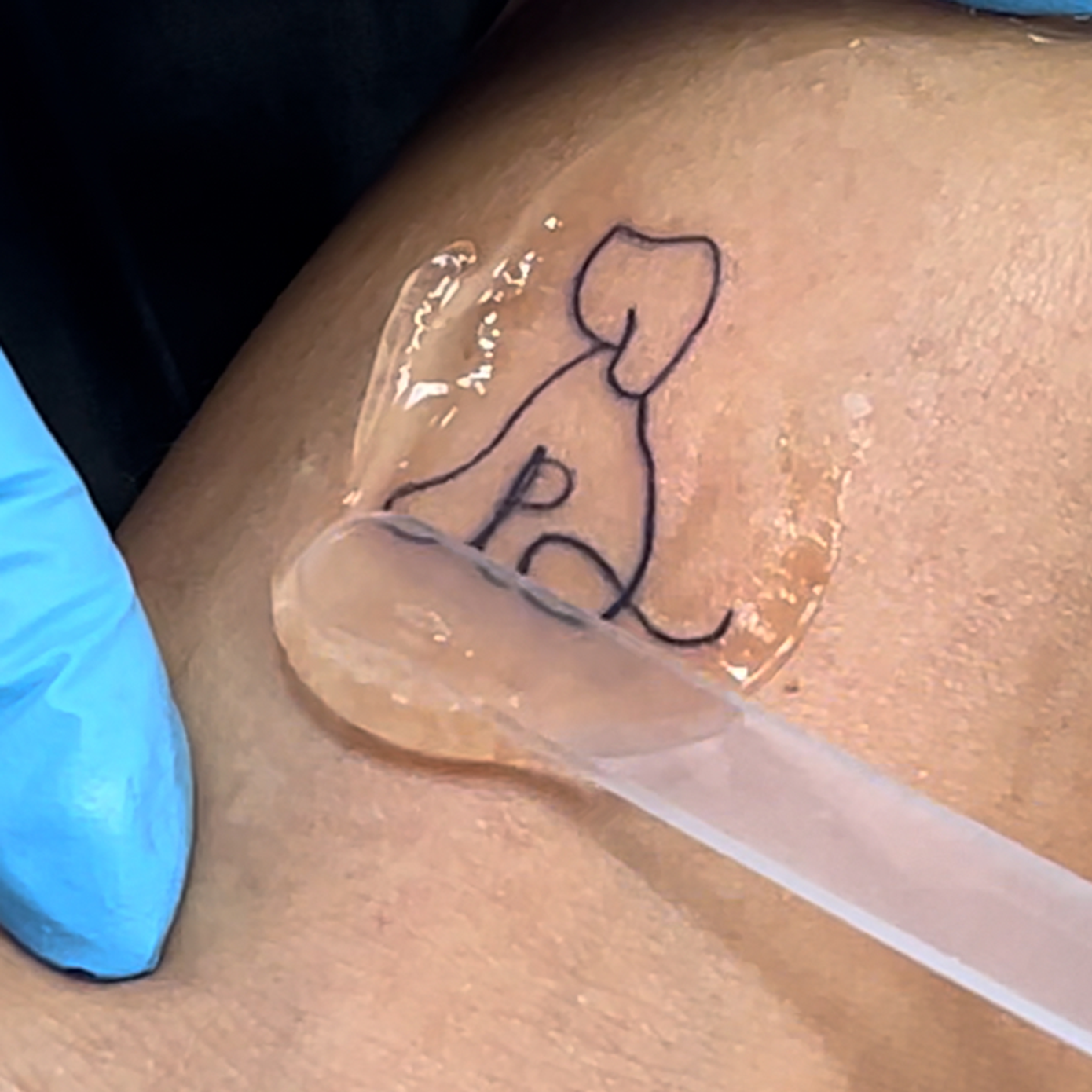 ephemeral being tattooed