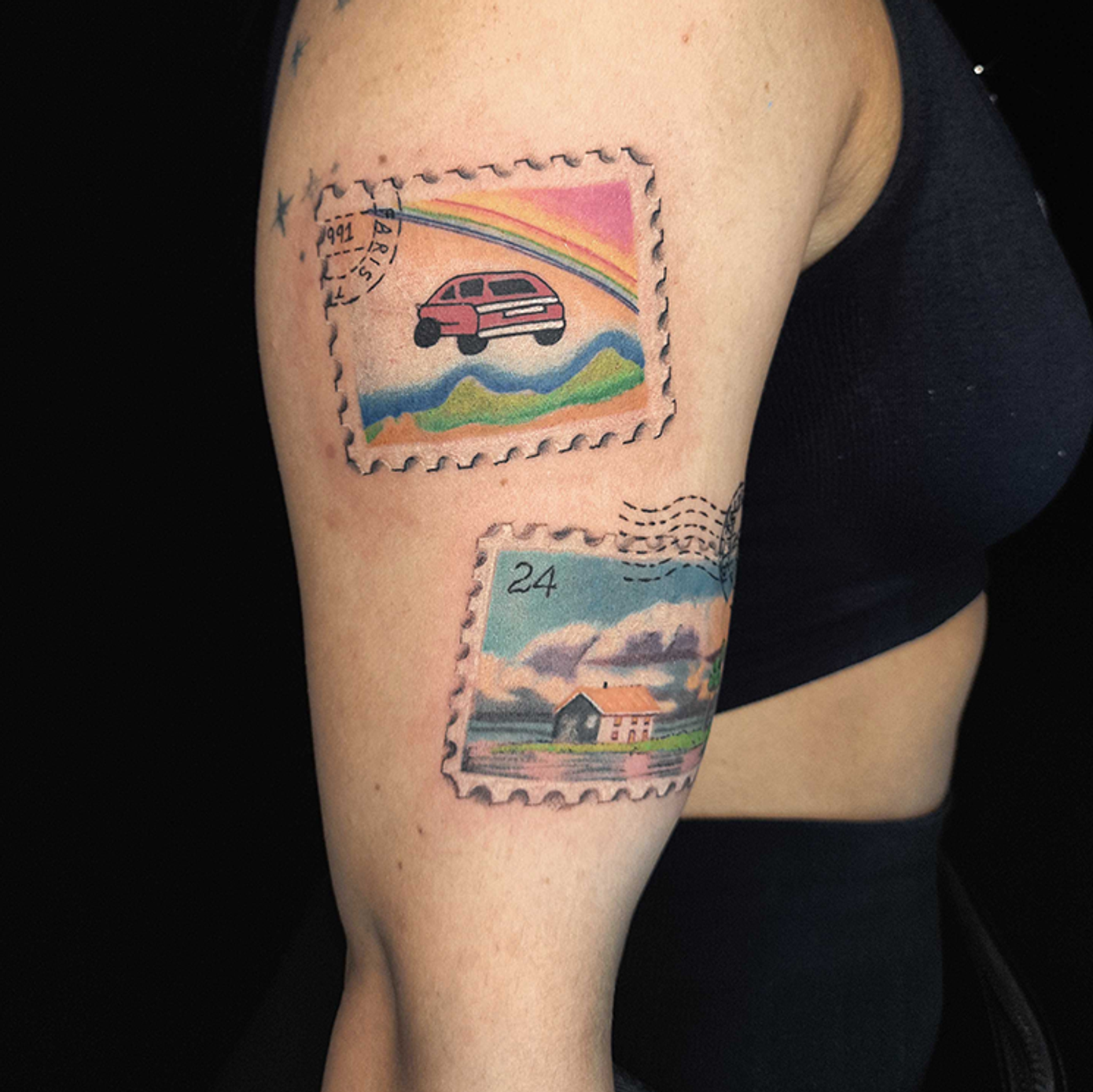 ephemeral being tattooed