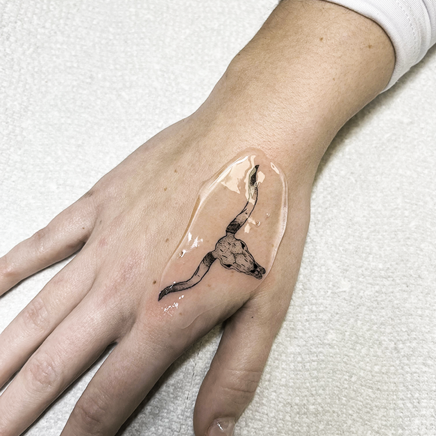 ephemeral being tattooed