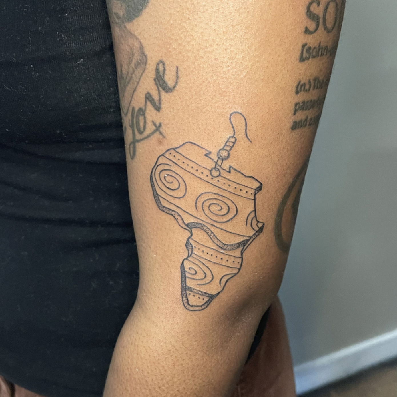 ephemeral being tattooed