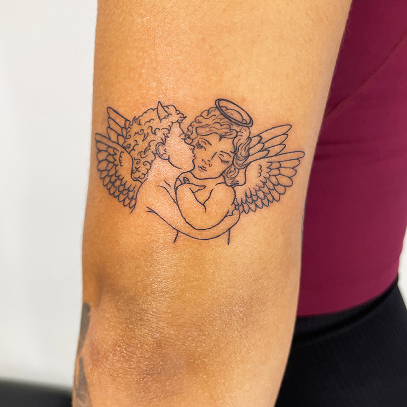 ephemeral being tattooed