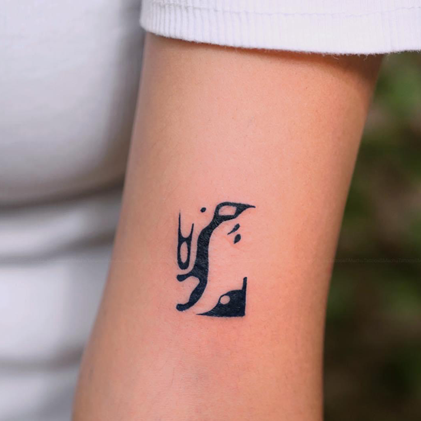 ephemeral being tattooed