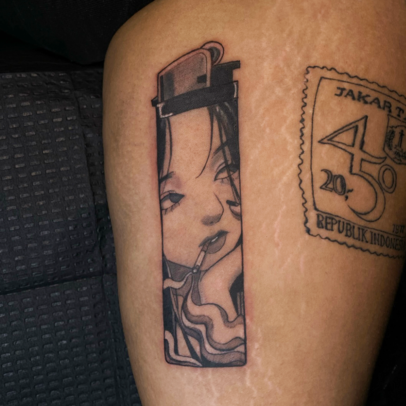 ephemeral being tattooed