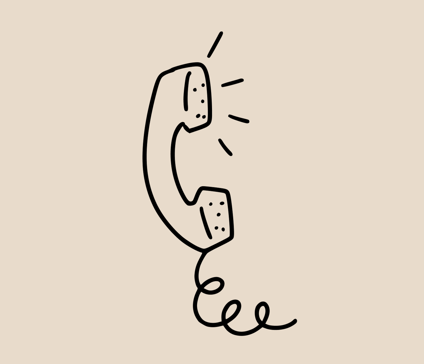 telephone tattoo design template