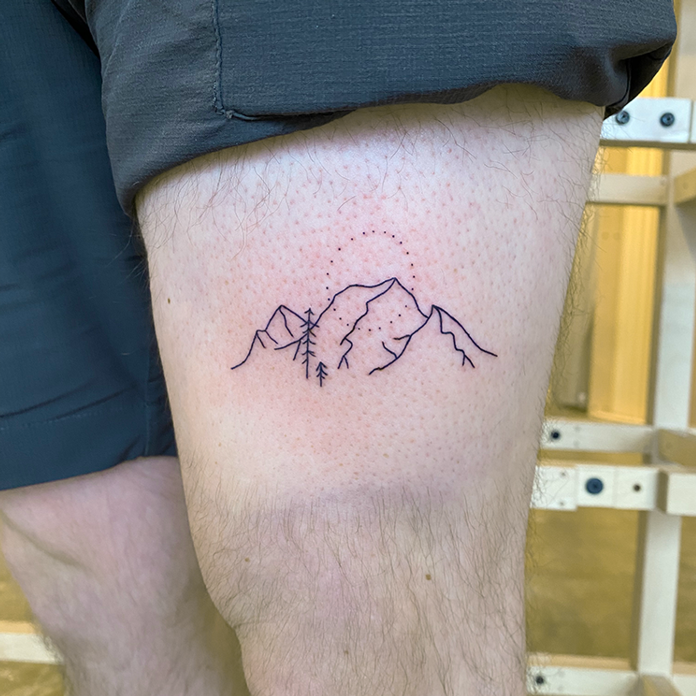ephemeral being tattooed