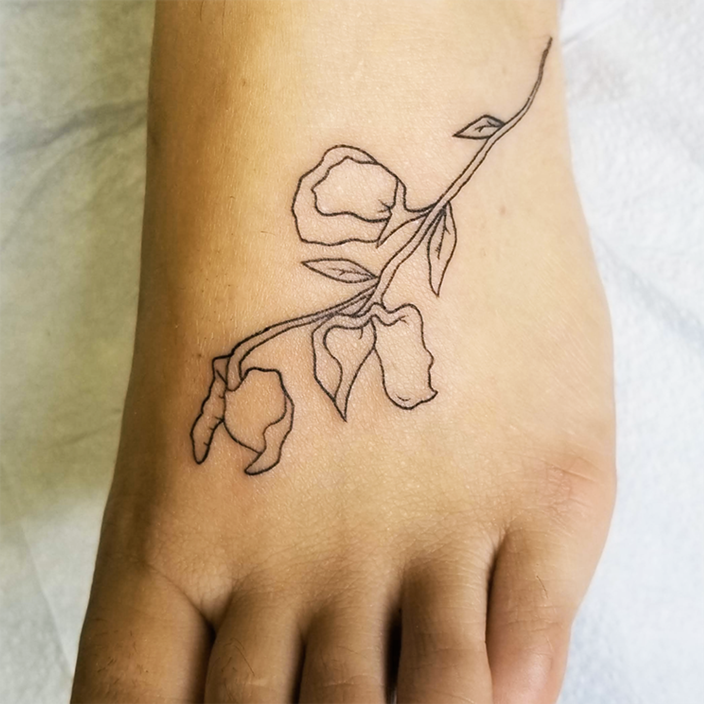 ephemeral being tattooed