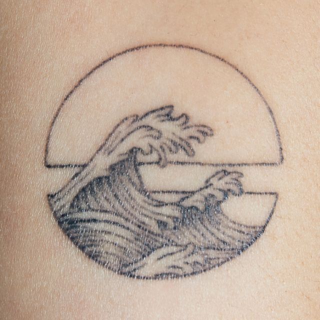 ephemeral temporary tattoo that lasts a year after 5 months