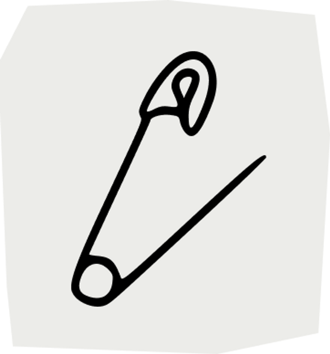 safety pin tattoo design