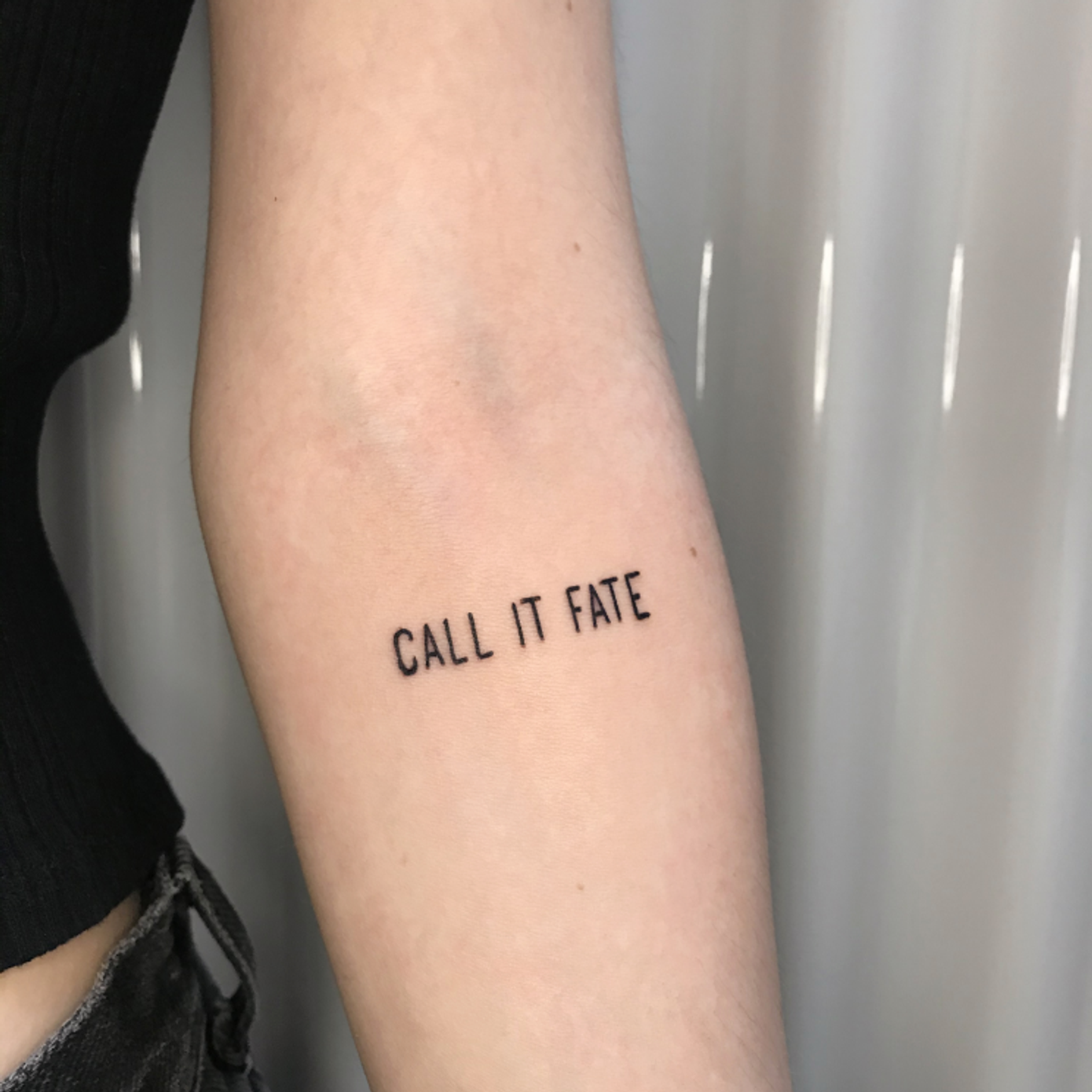 ephemeral being tattooed
