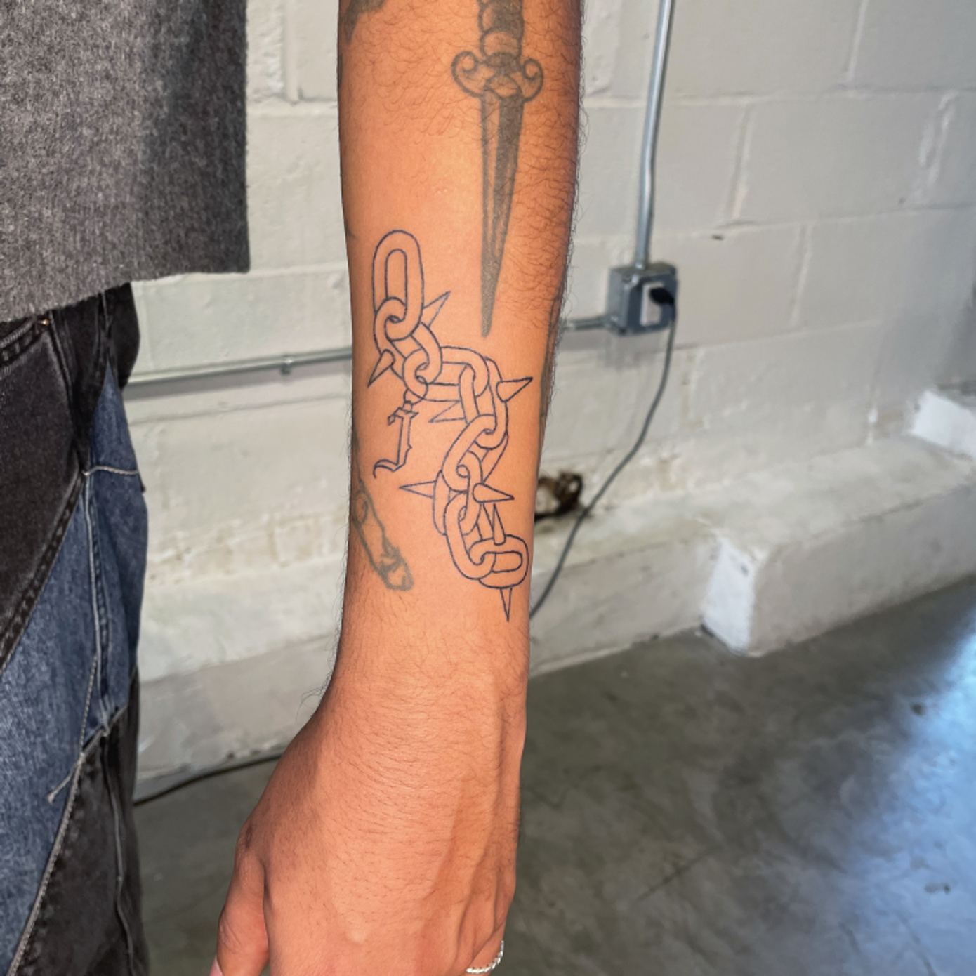 ephemeral being tattooed