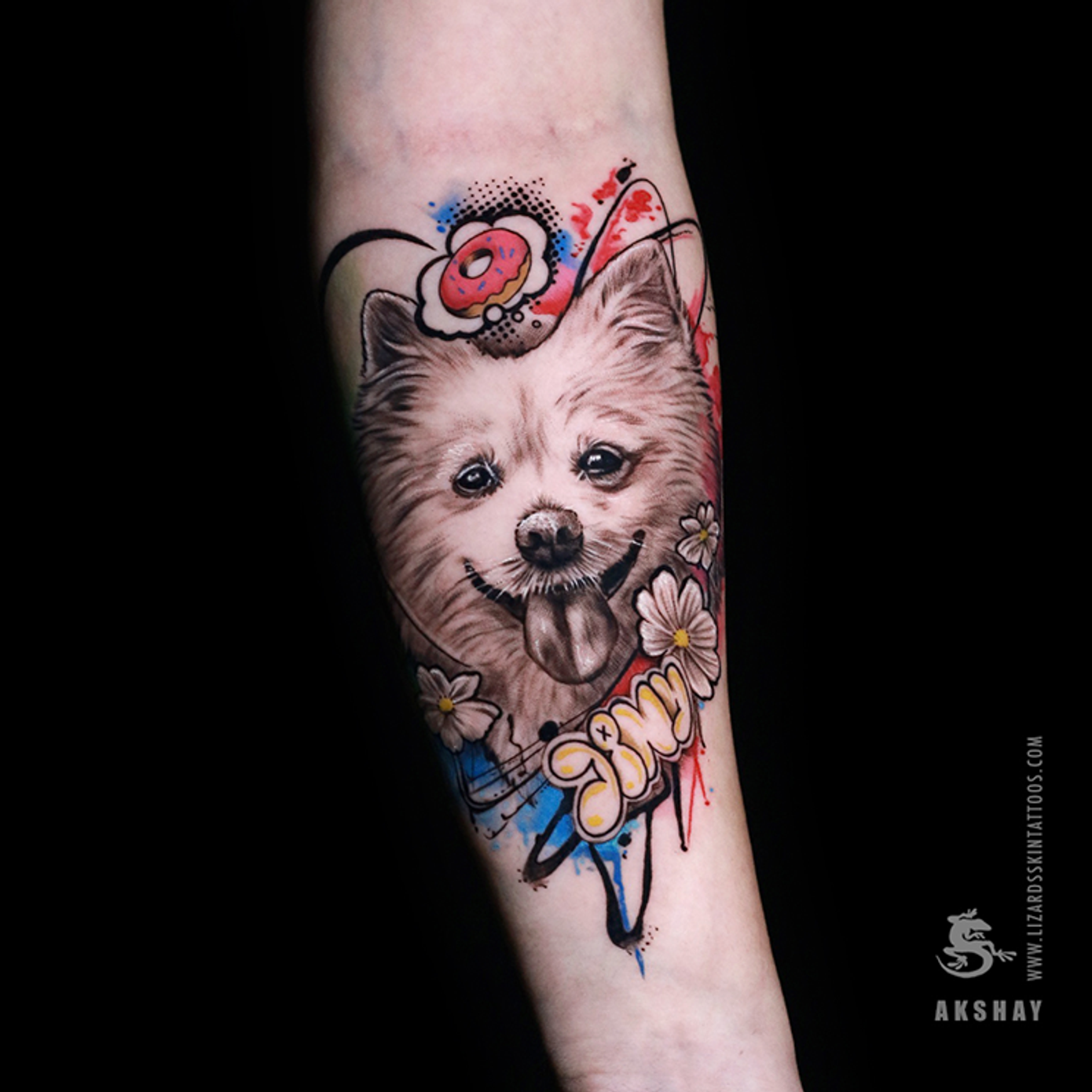 ephemeral being tattooed