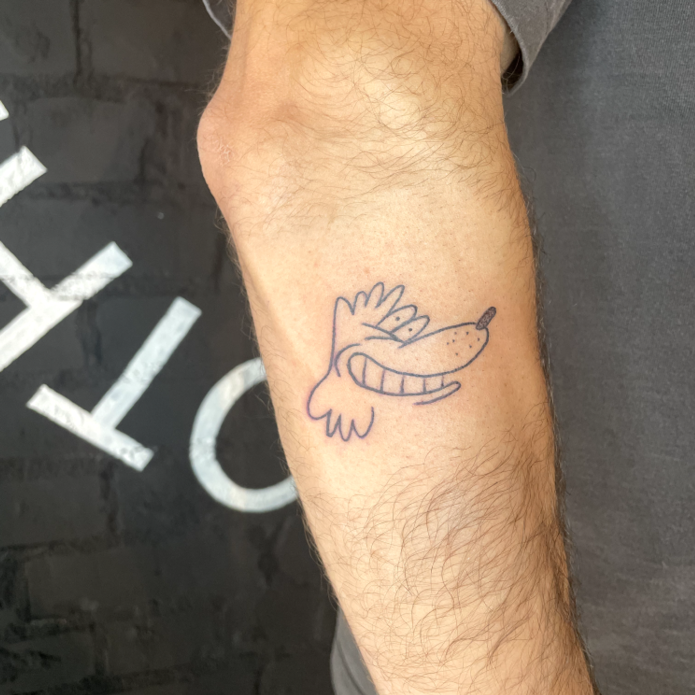 ephemeral being tattooed