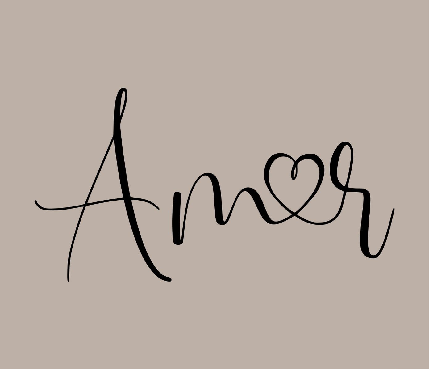 amor tattoo template