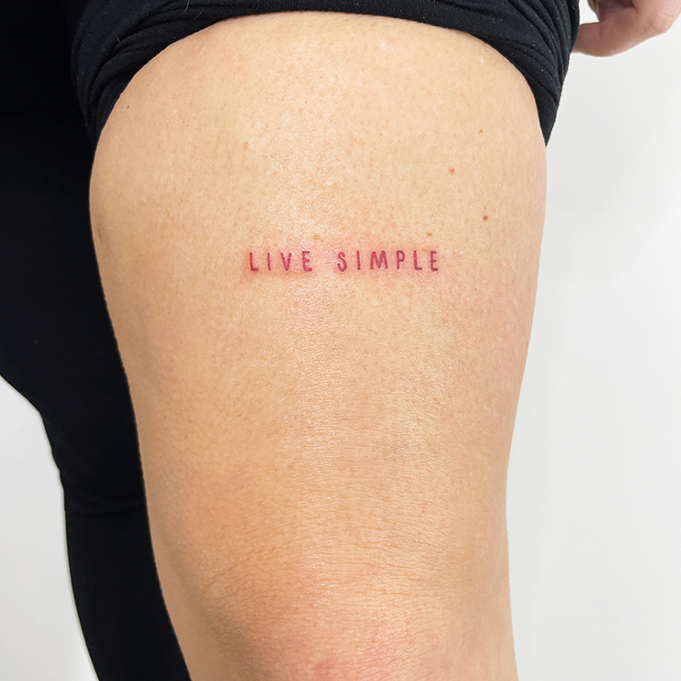 ephemeral being tattooed