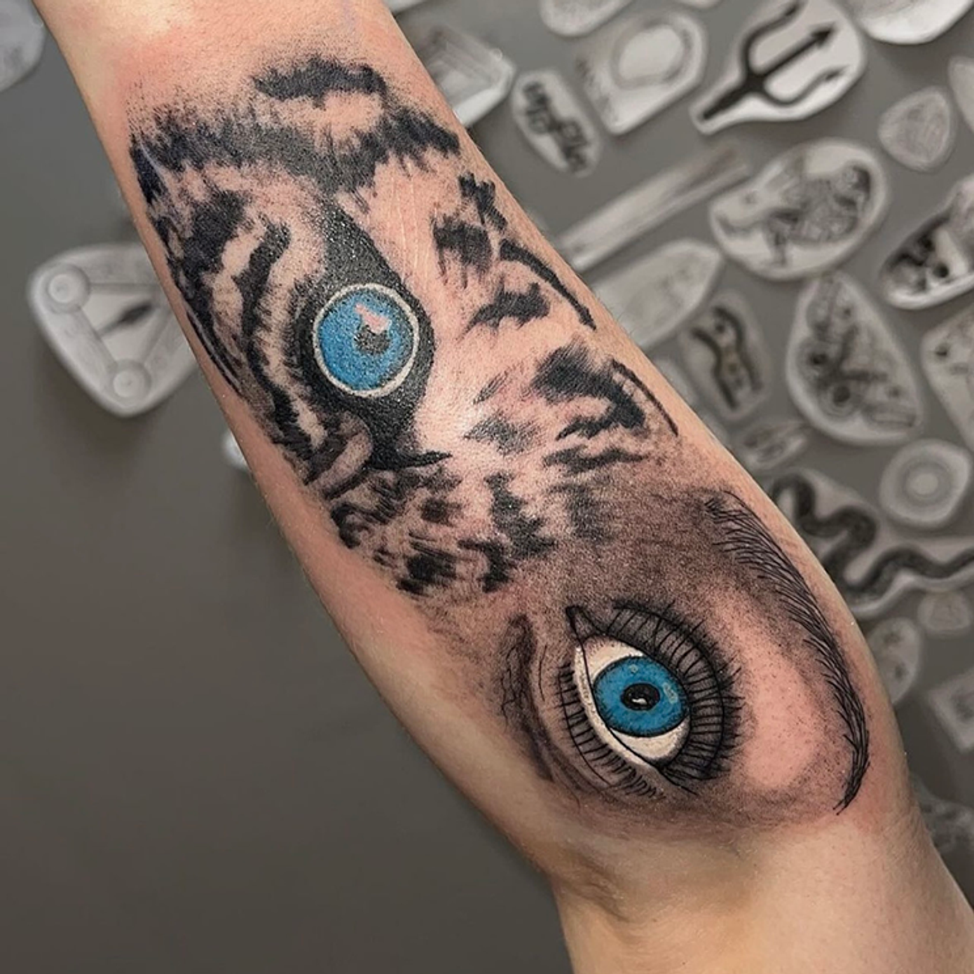ephemeral being tattooed