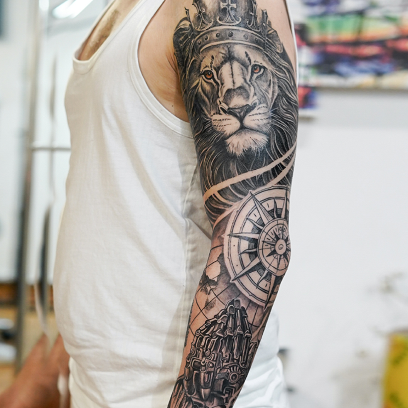ephemeral being tattooed