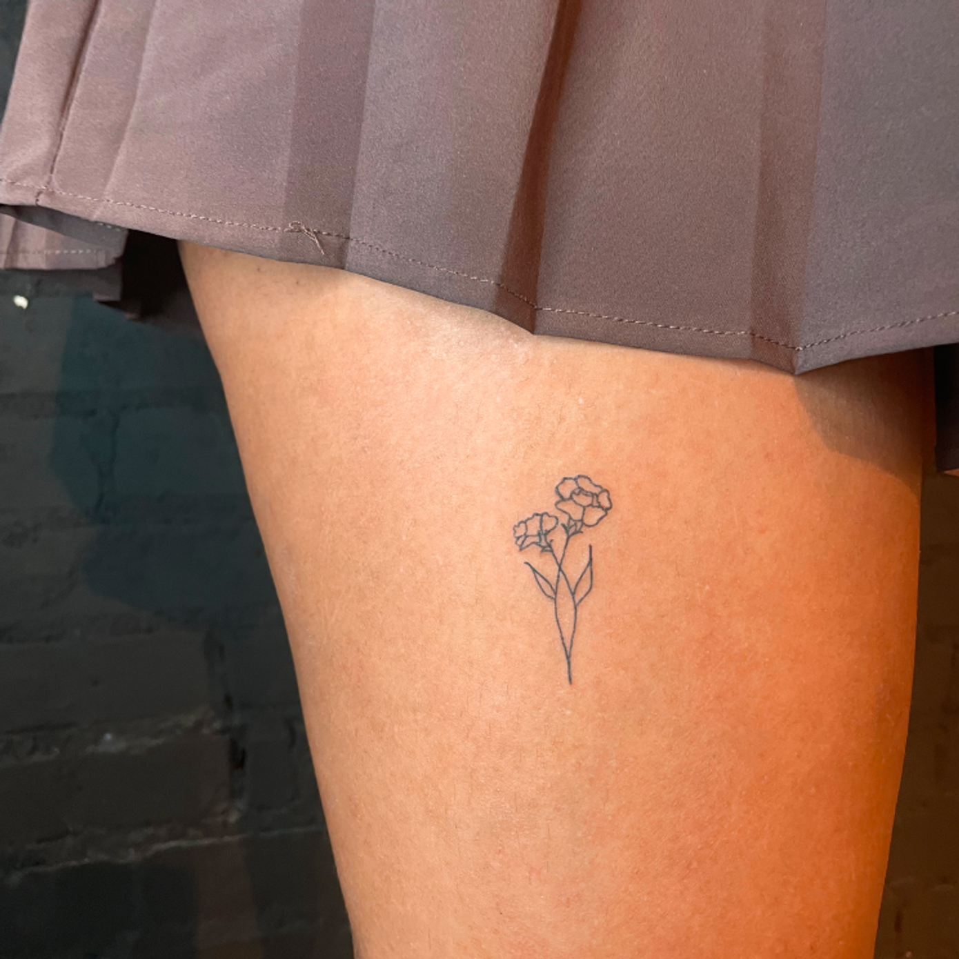 ephemeral being tattooed