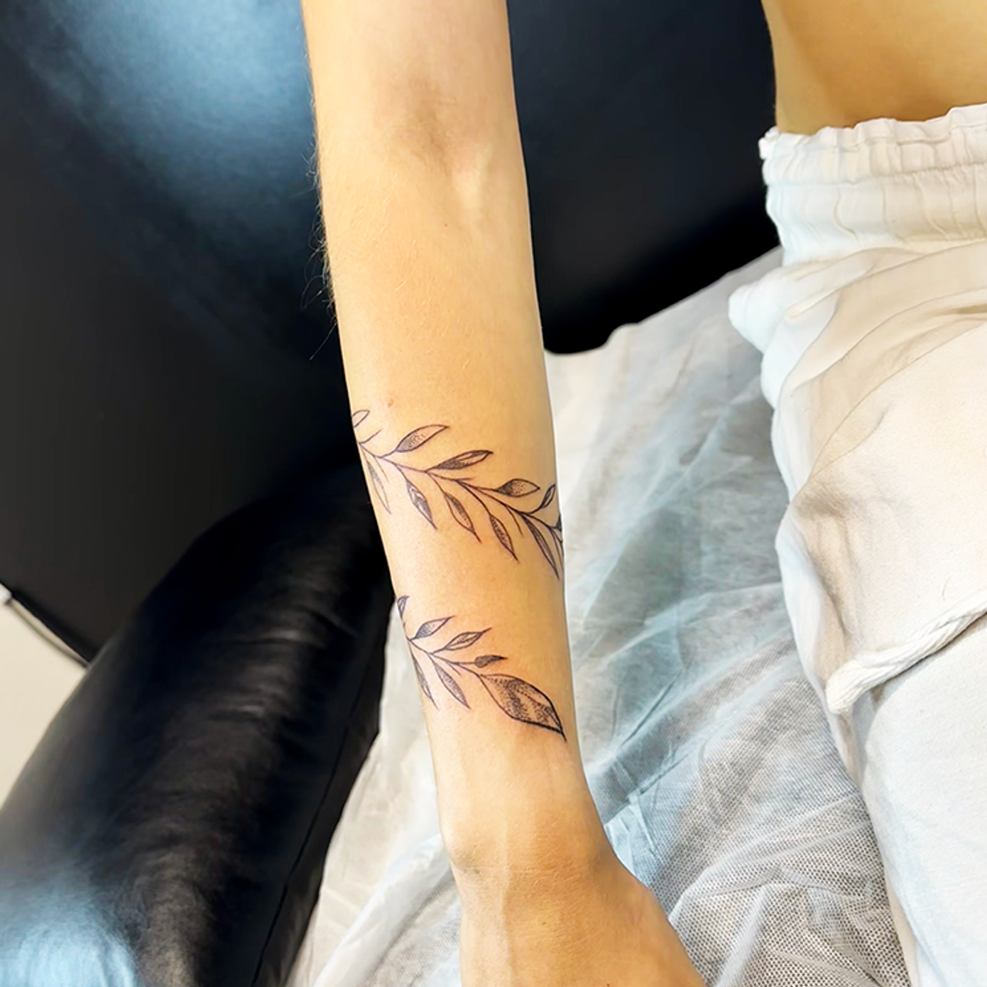 ephemeral being tattooed