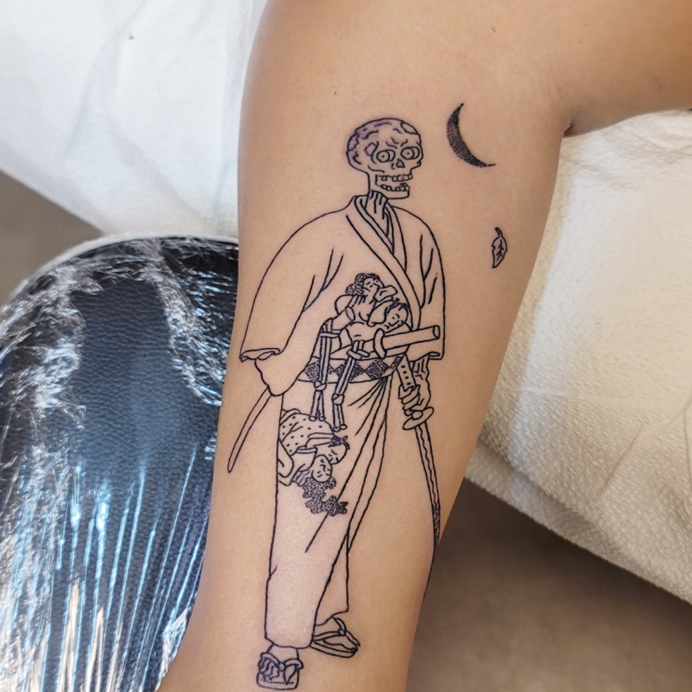 ephemeral being tattooed