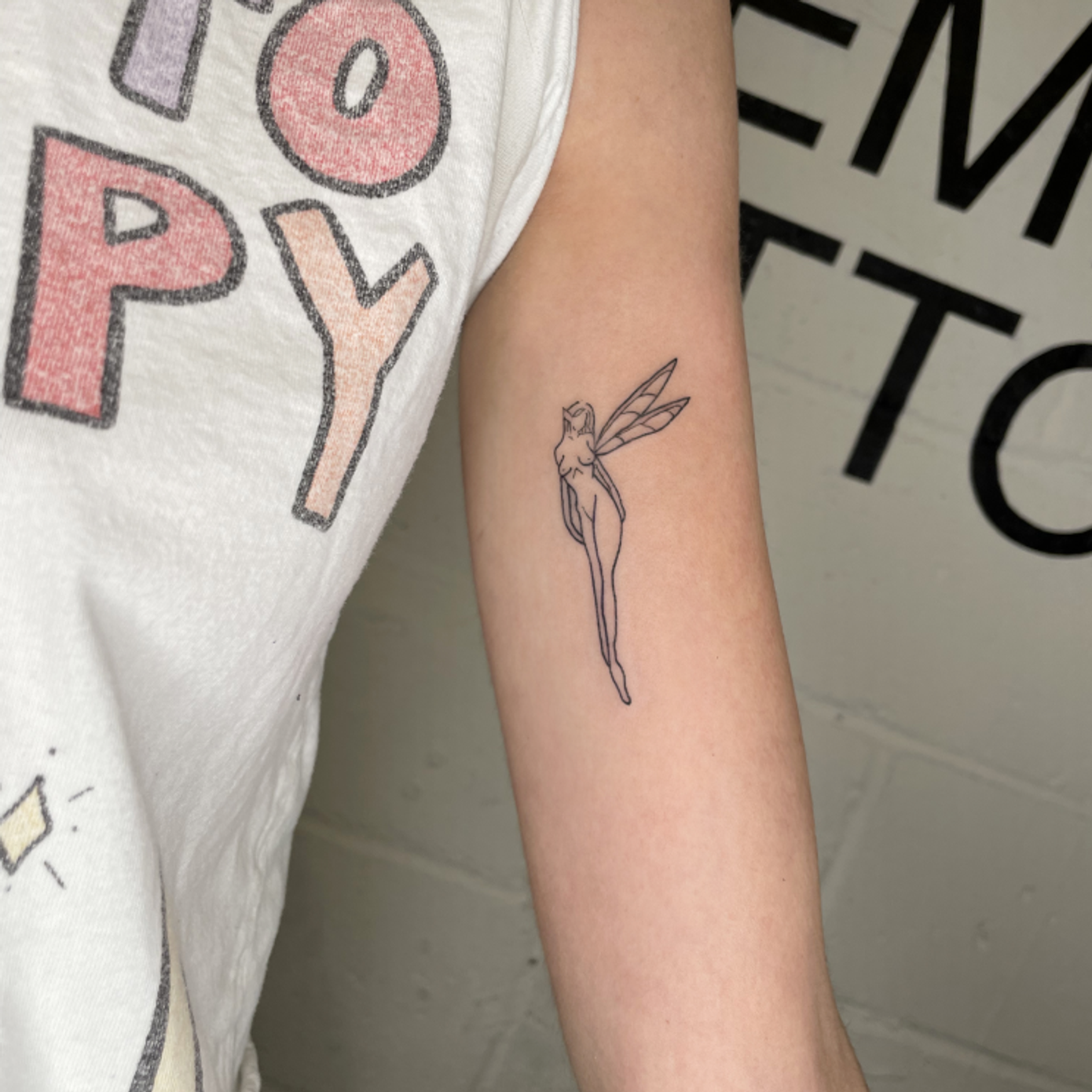 ephemeral being tattooed