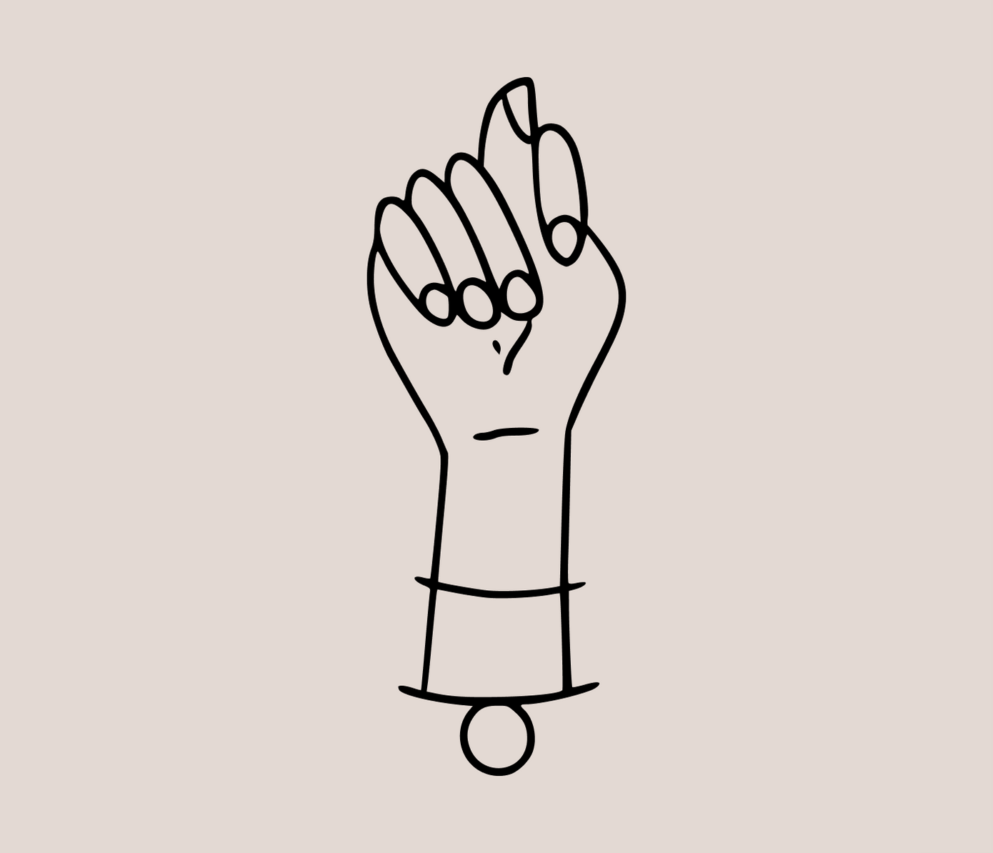 fig sign tattoo design