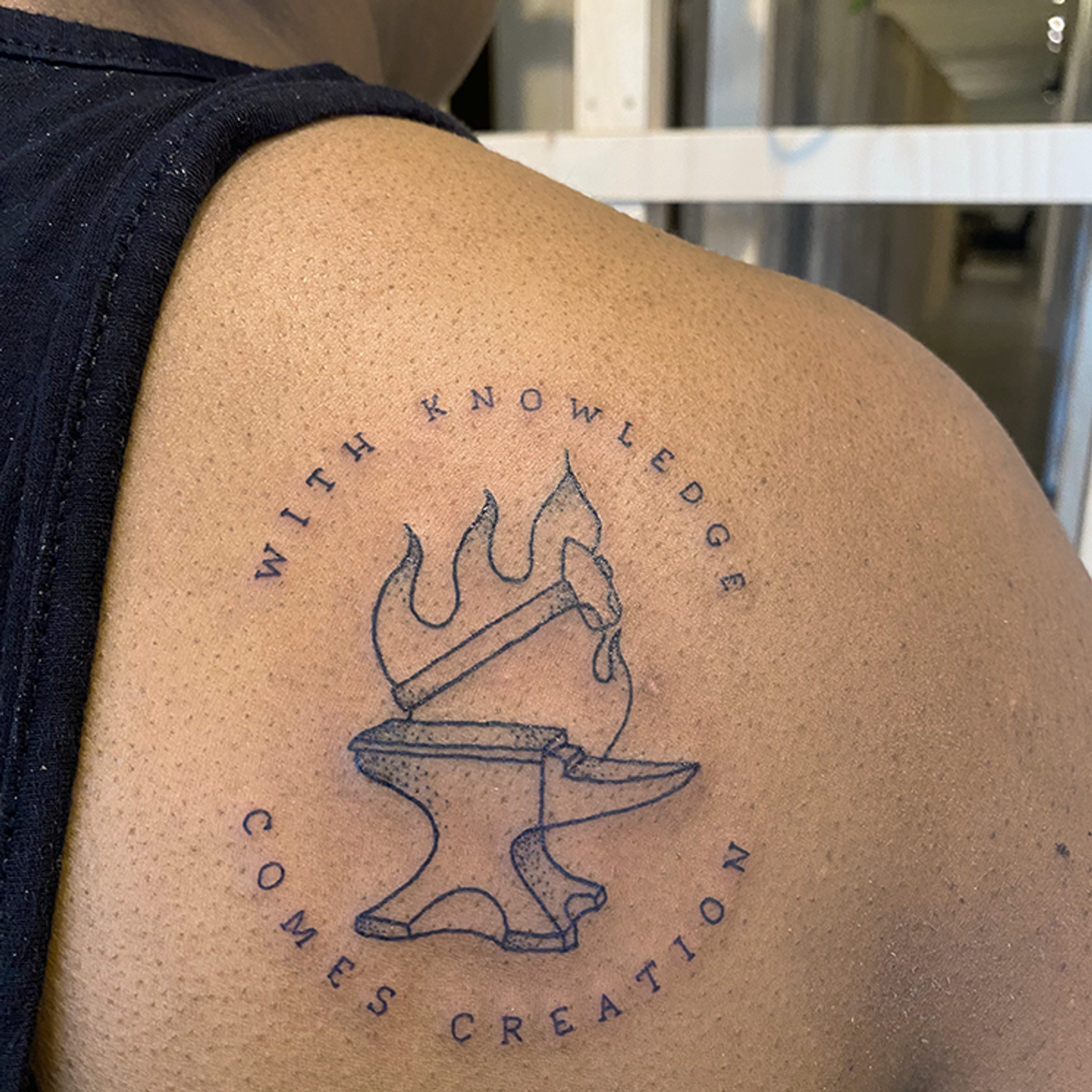ephemeral being tattooed