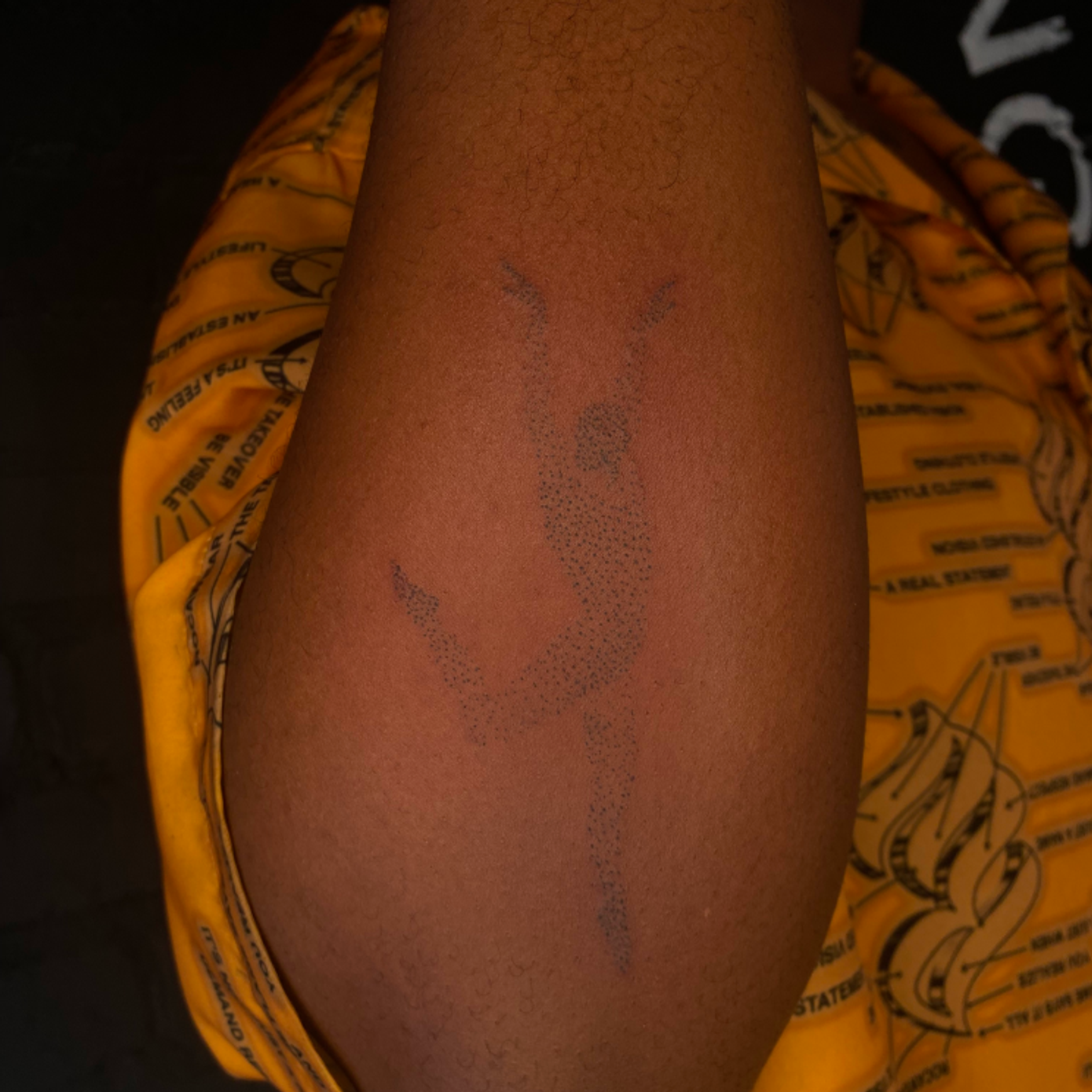ephemeral being tattooed