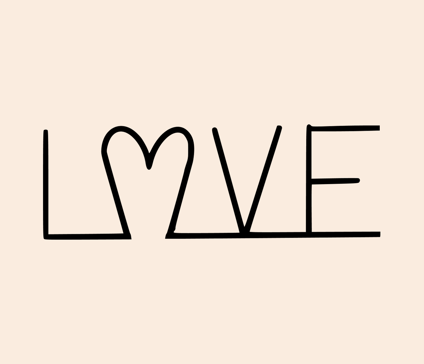 love tattoo design template