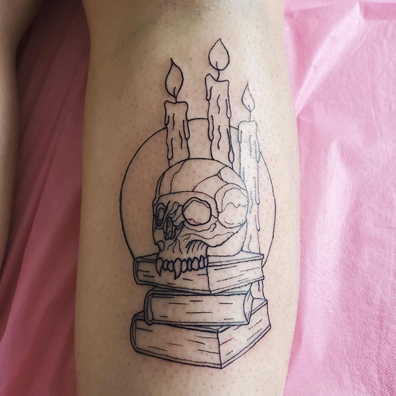 ephemeral being tattooed