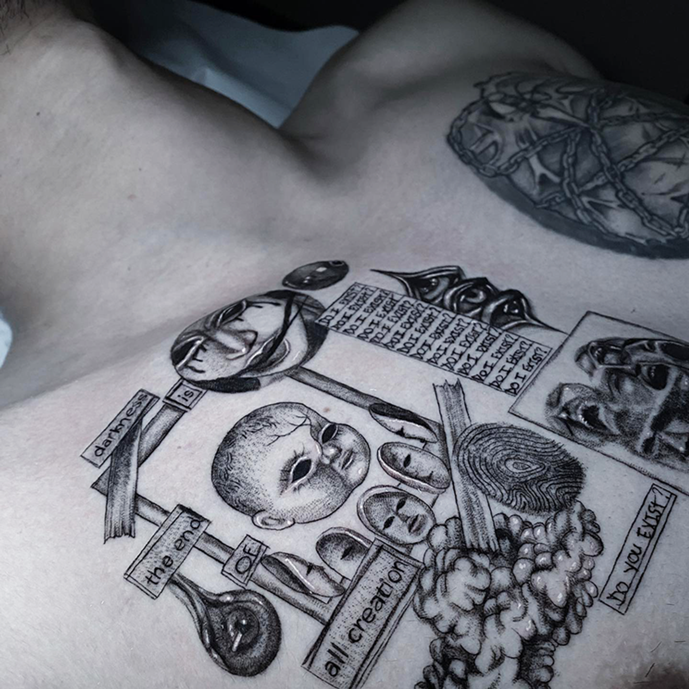 ephemeral being tattooed