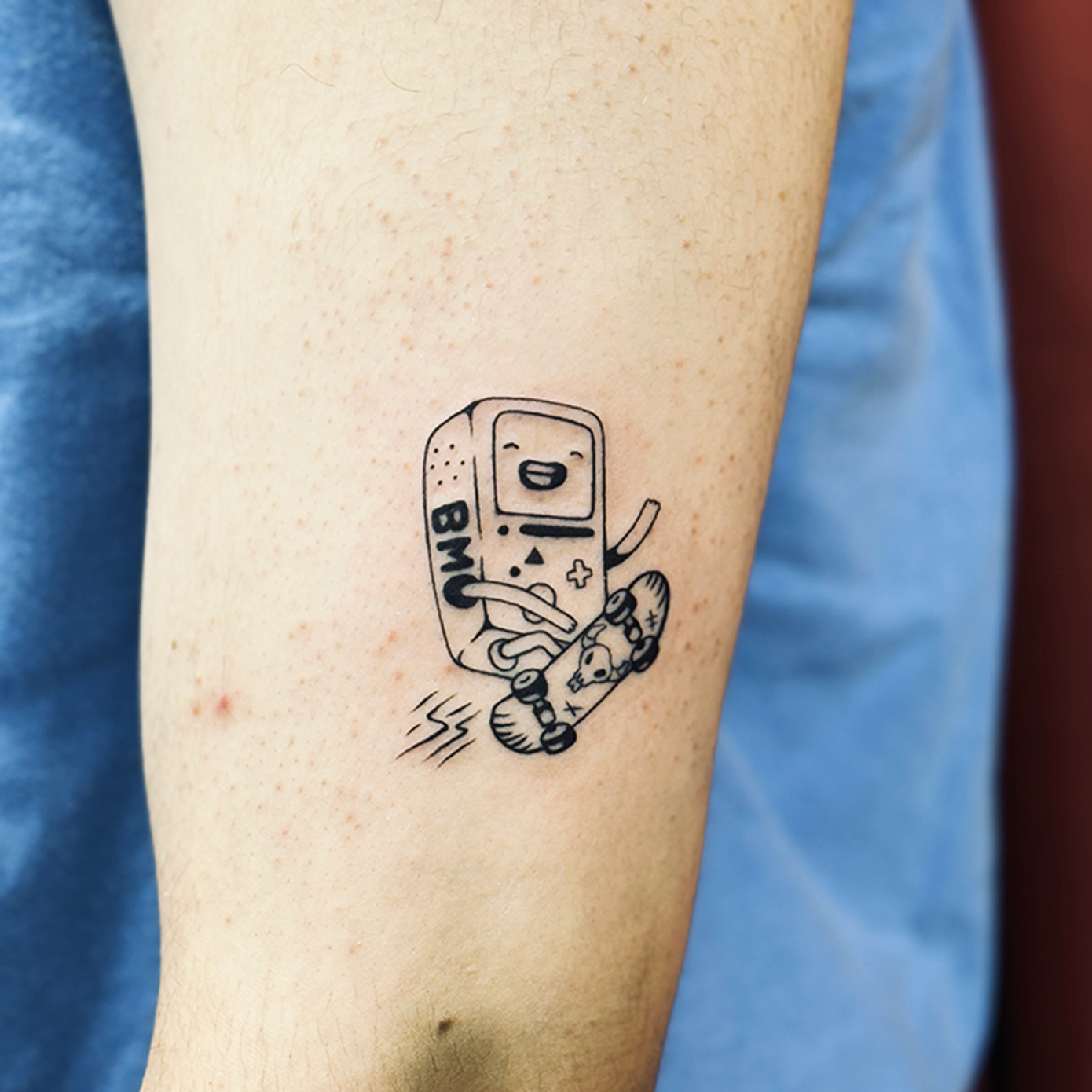 ephemeral being tattooed