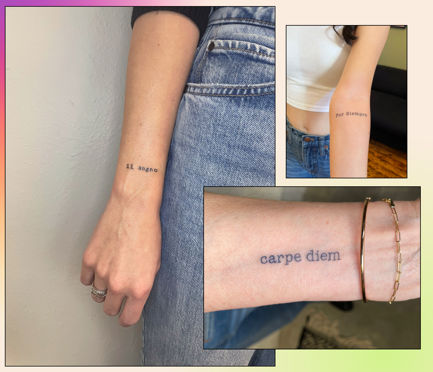 Buy Carpe Diem, Armband Tattoo, Tattoo for Women, Seize the Day, Arrow  Tattoo, Tattoo Design From Art Instantly Online in India - Etsy