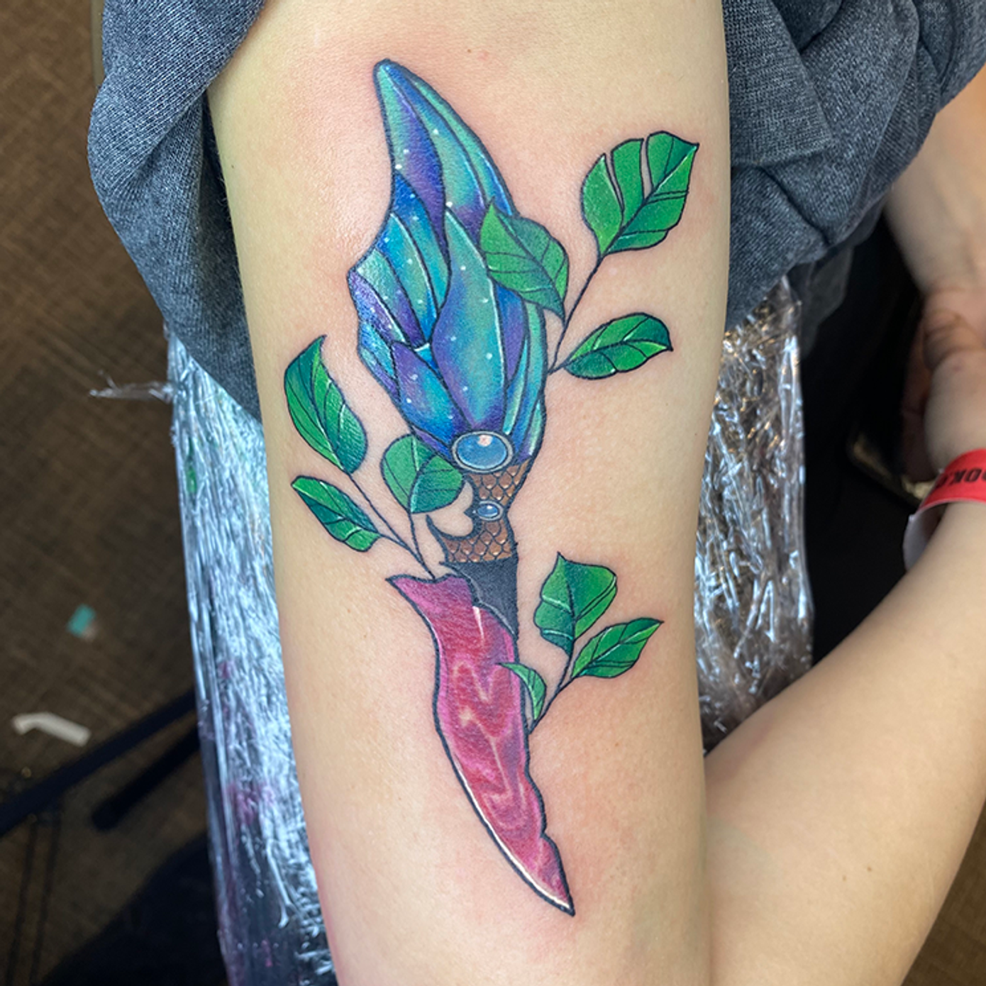 ephemeral being tattooed
