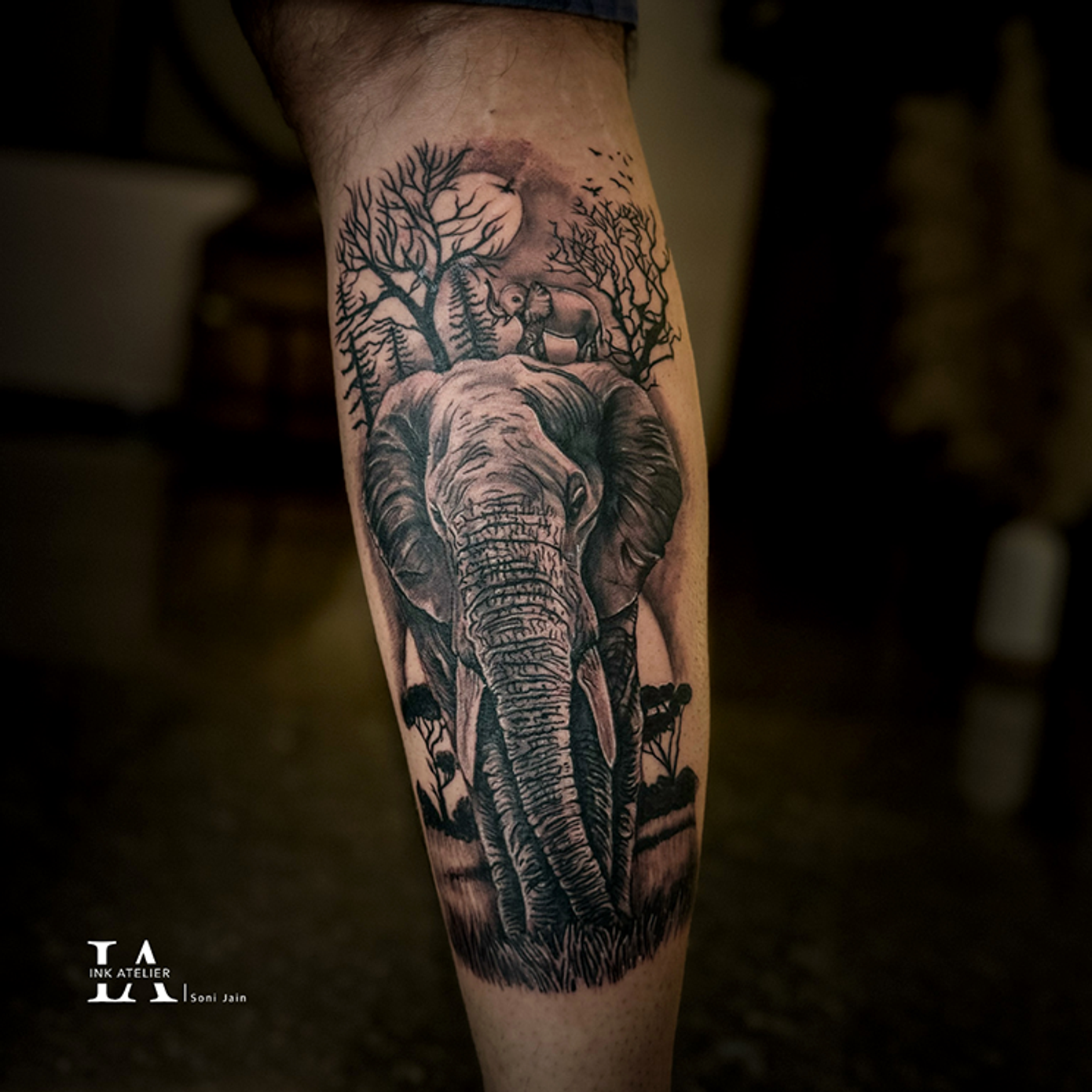 ephemeral being tattooed
