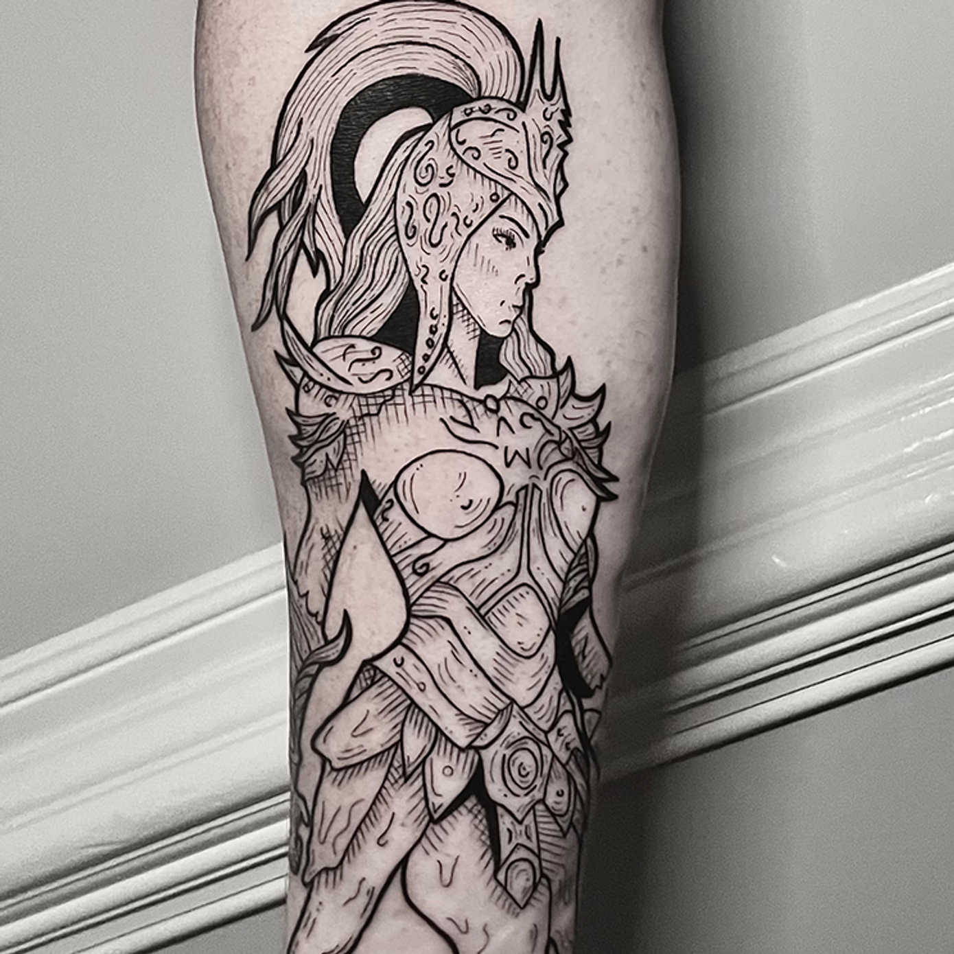 ephemeral being tattooed