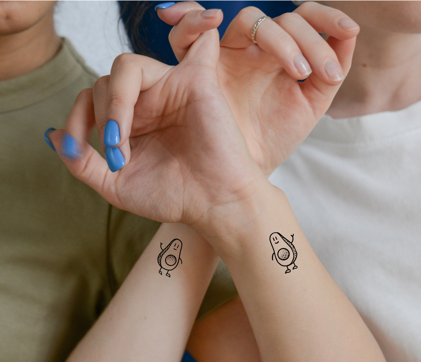 avocado friend tattoos