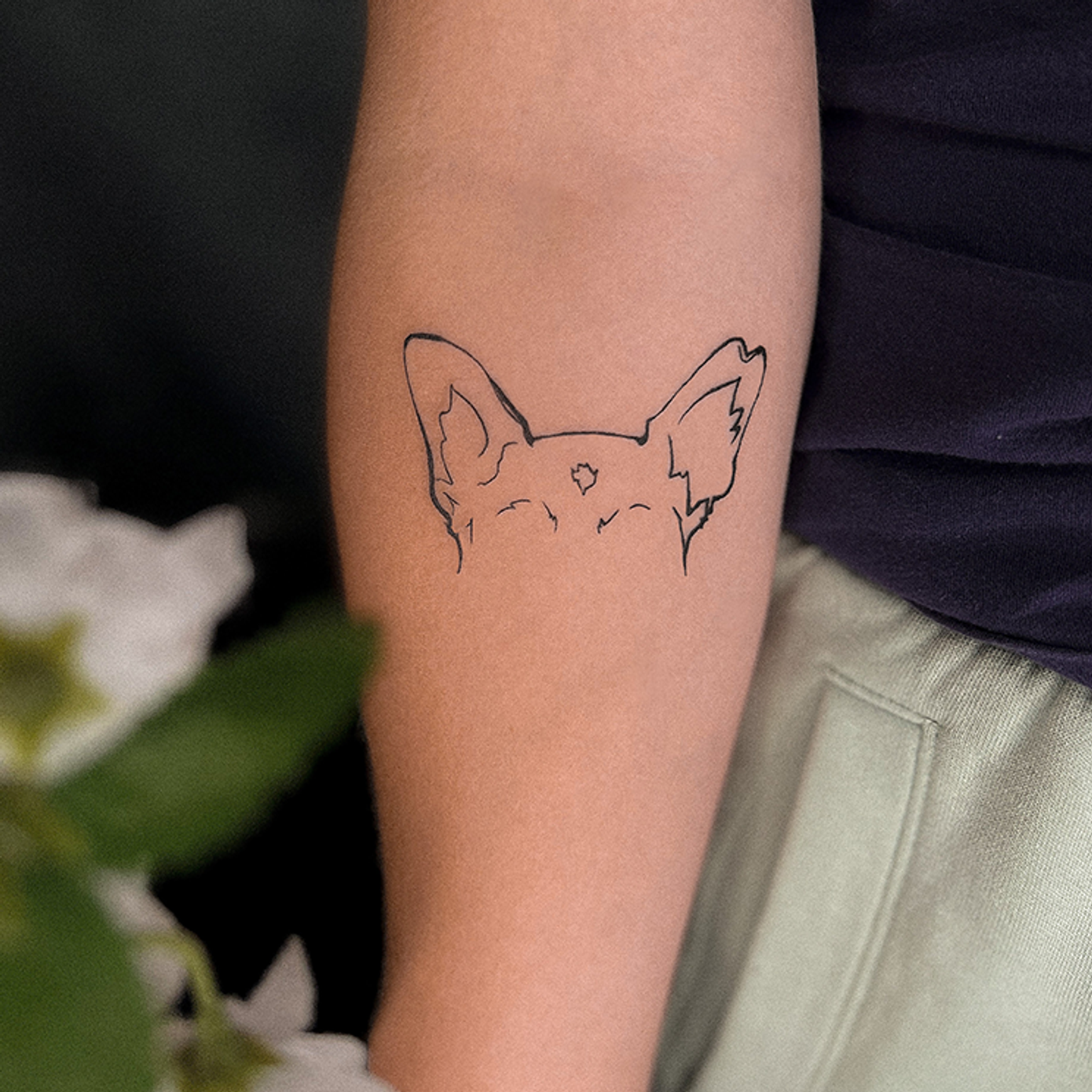 ephemeral being tattooed