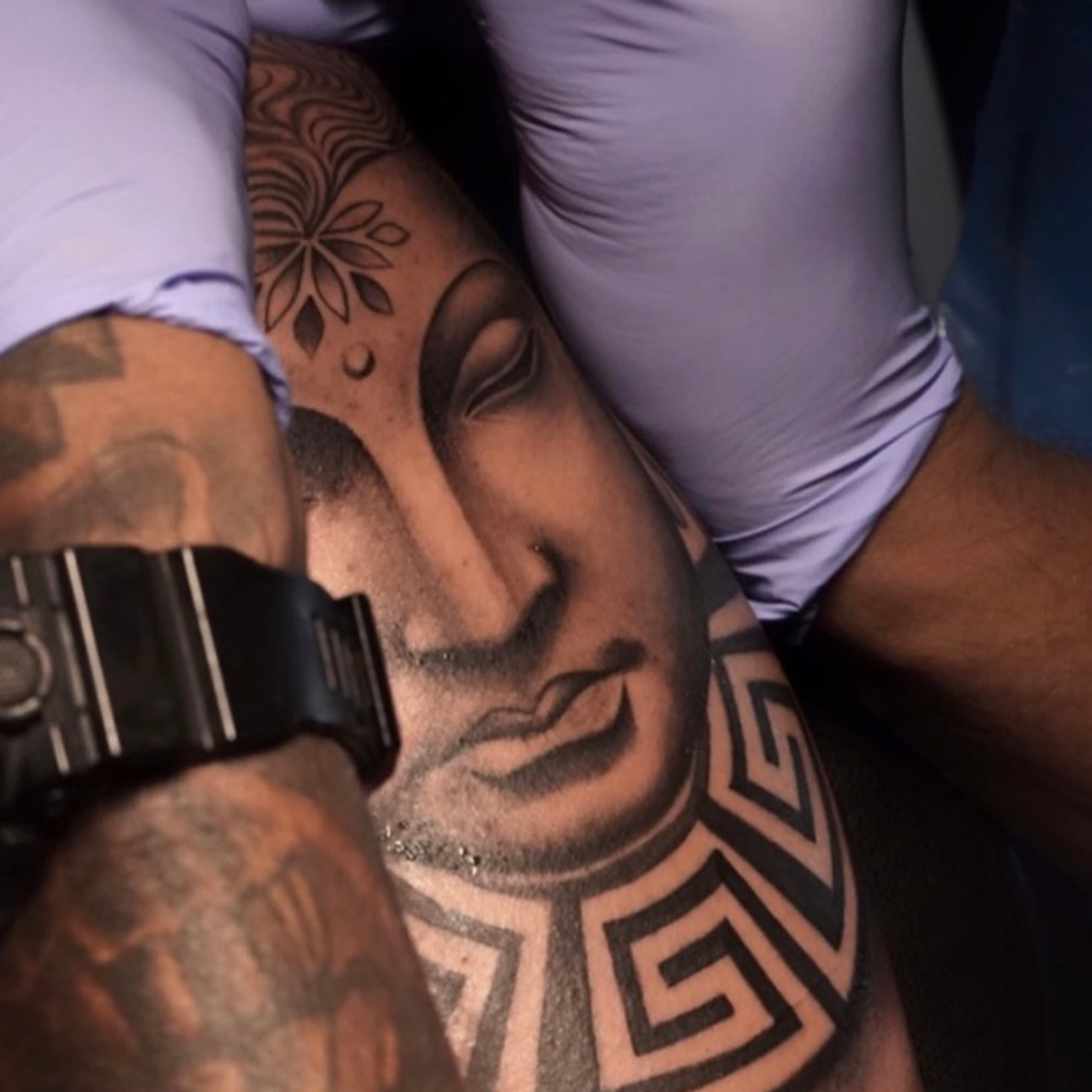 ephemeral being tattooed