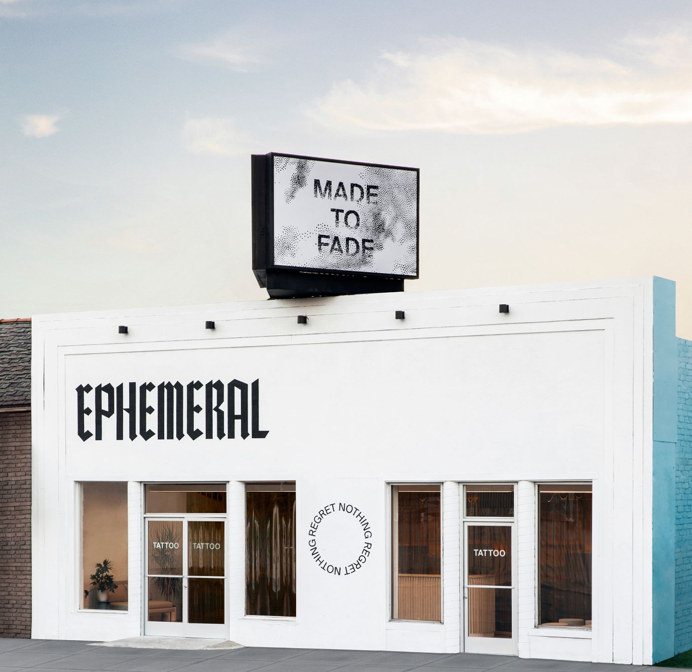 ephemeral temporary custom tattoo studio in los angeles