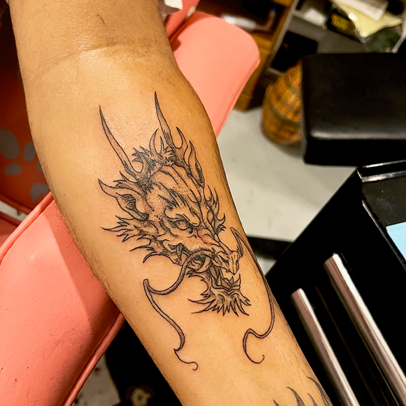 ephemeral being tattooed