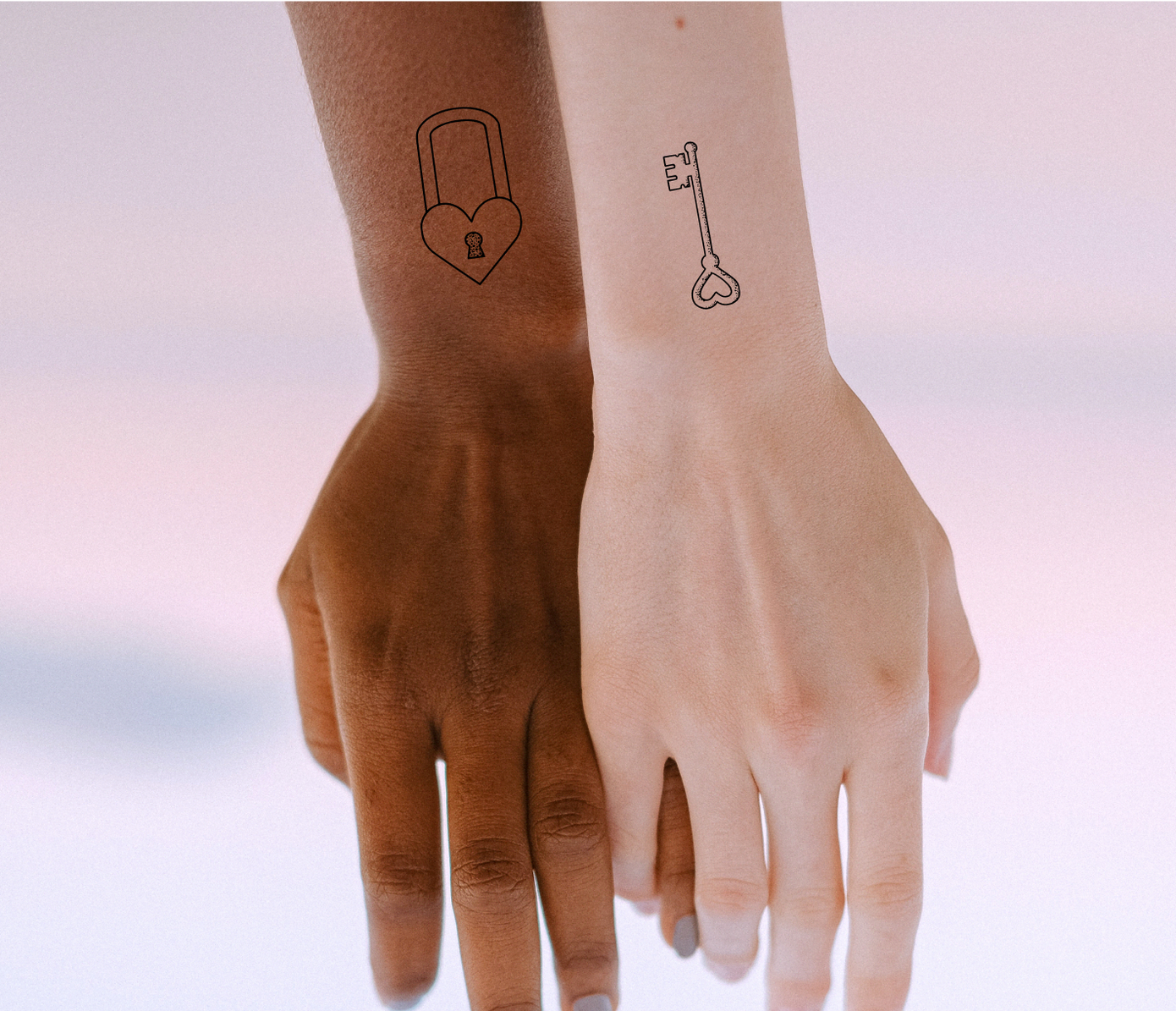 matching tattoos for lovers