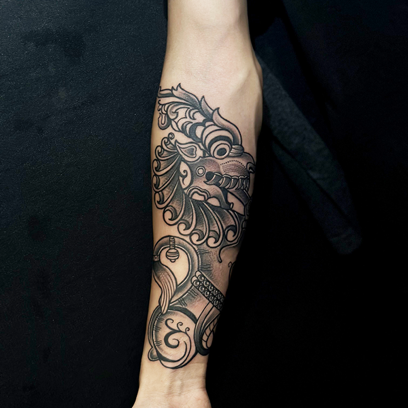 ephemeral being tattooed