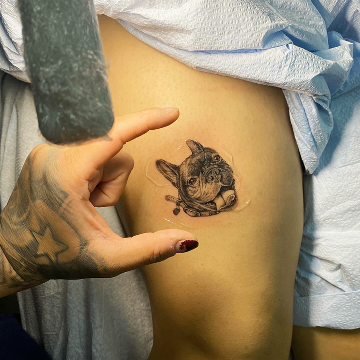 ephemeral being tattooed