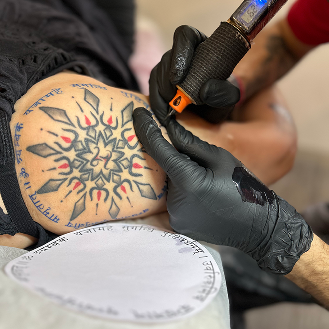 ephemeral being tattooed 