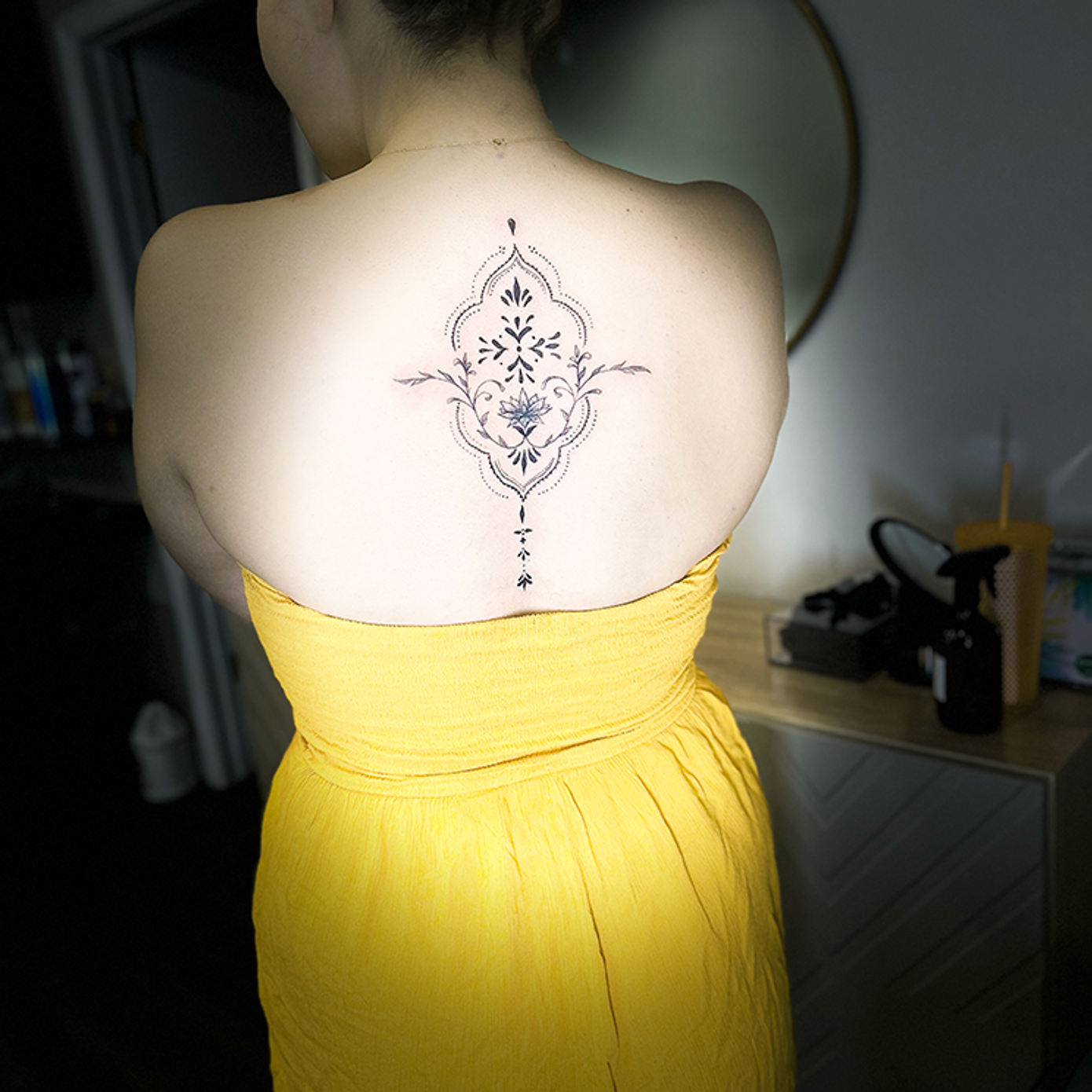 ephemeral being tattooed