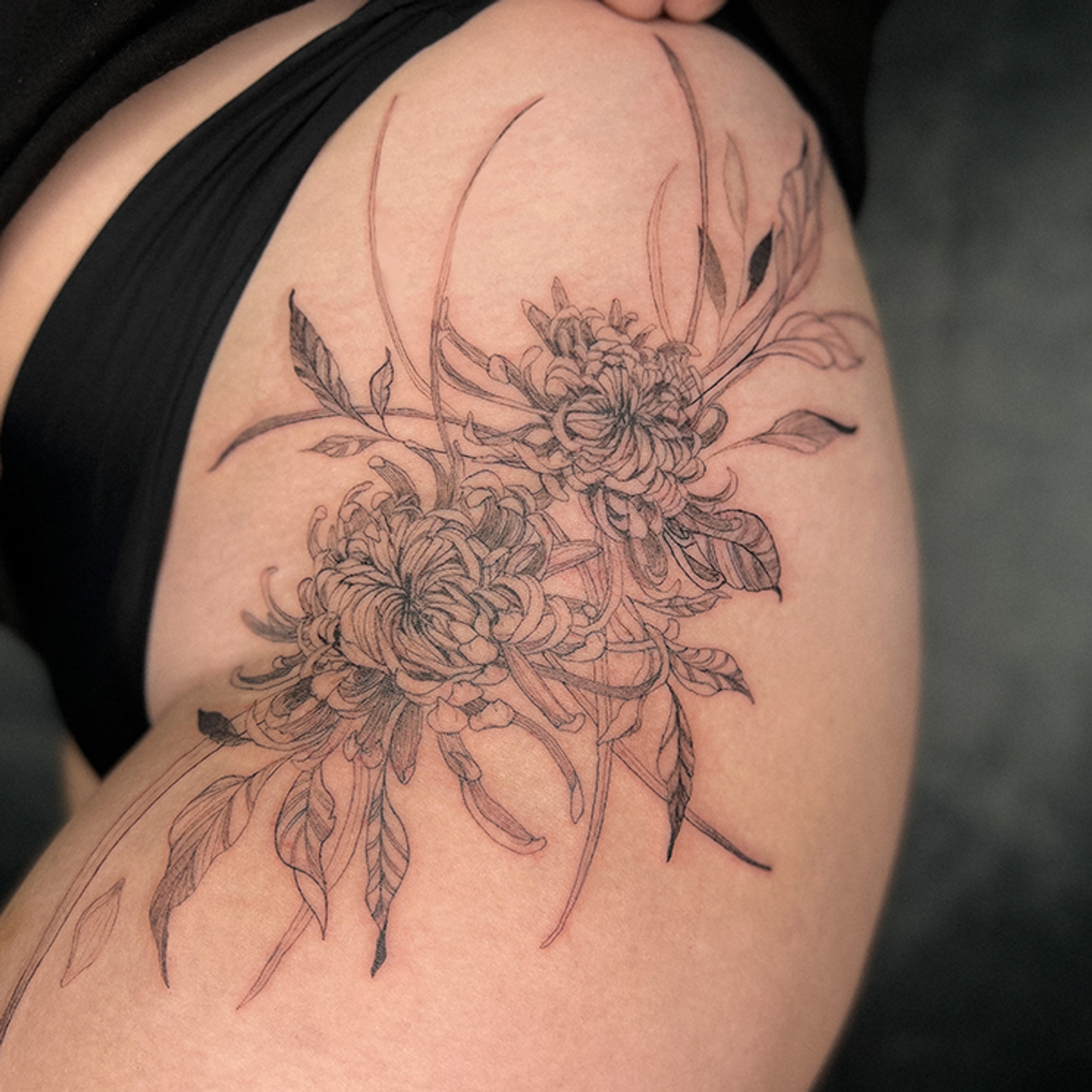 ephemeral being tattooed