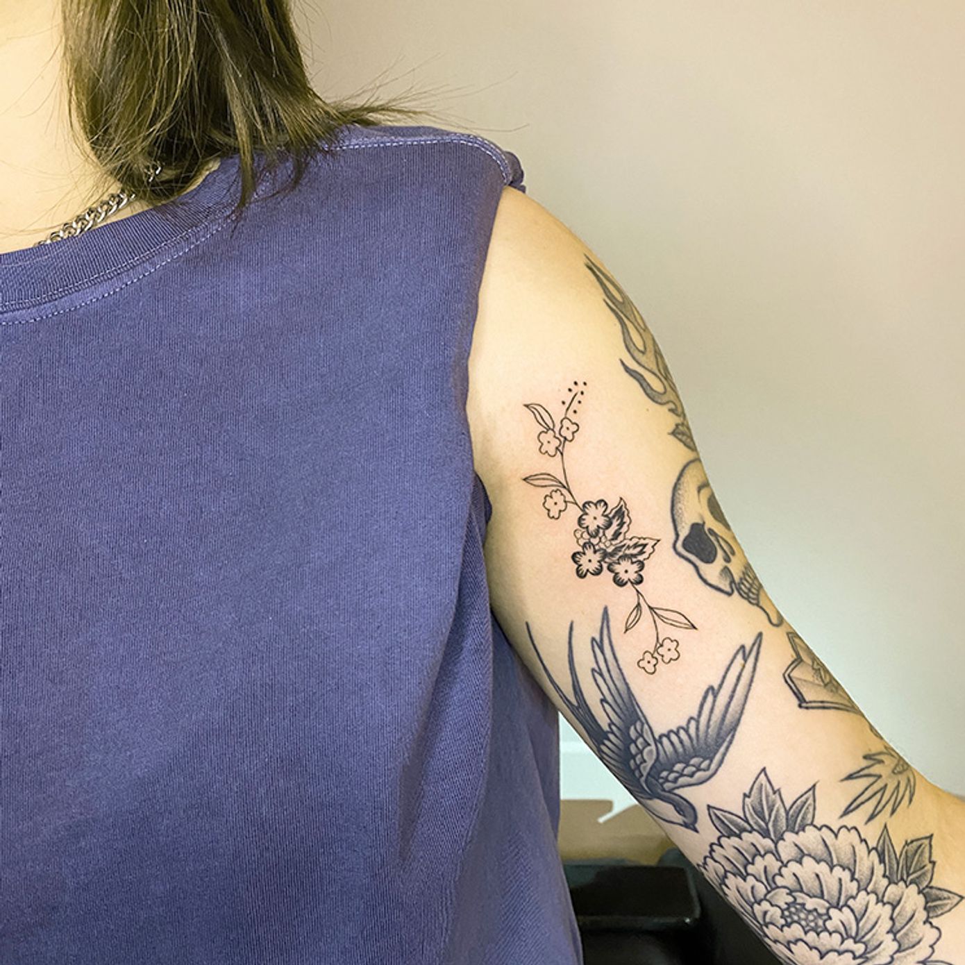 ephemeral being tattooed