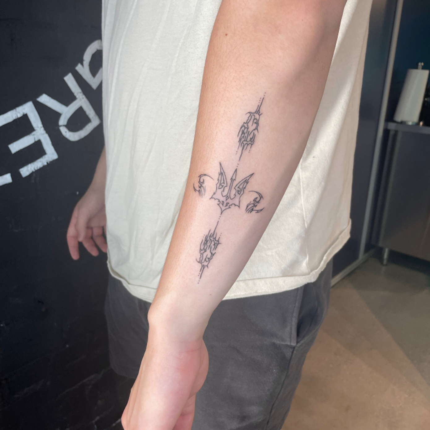ephemeral being tattooed