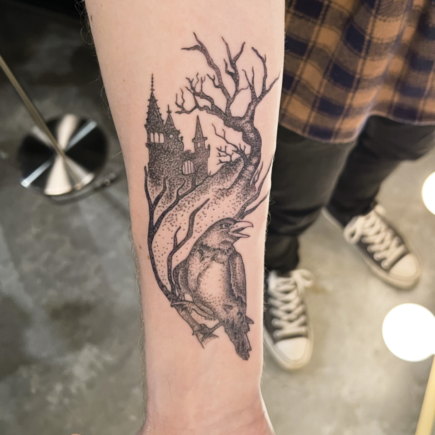 ephemeral being tattooed