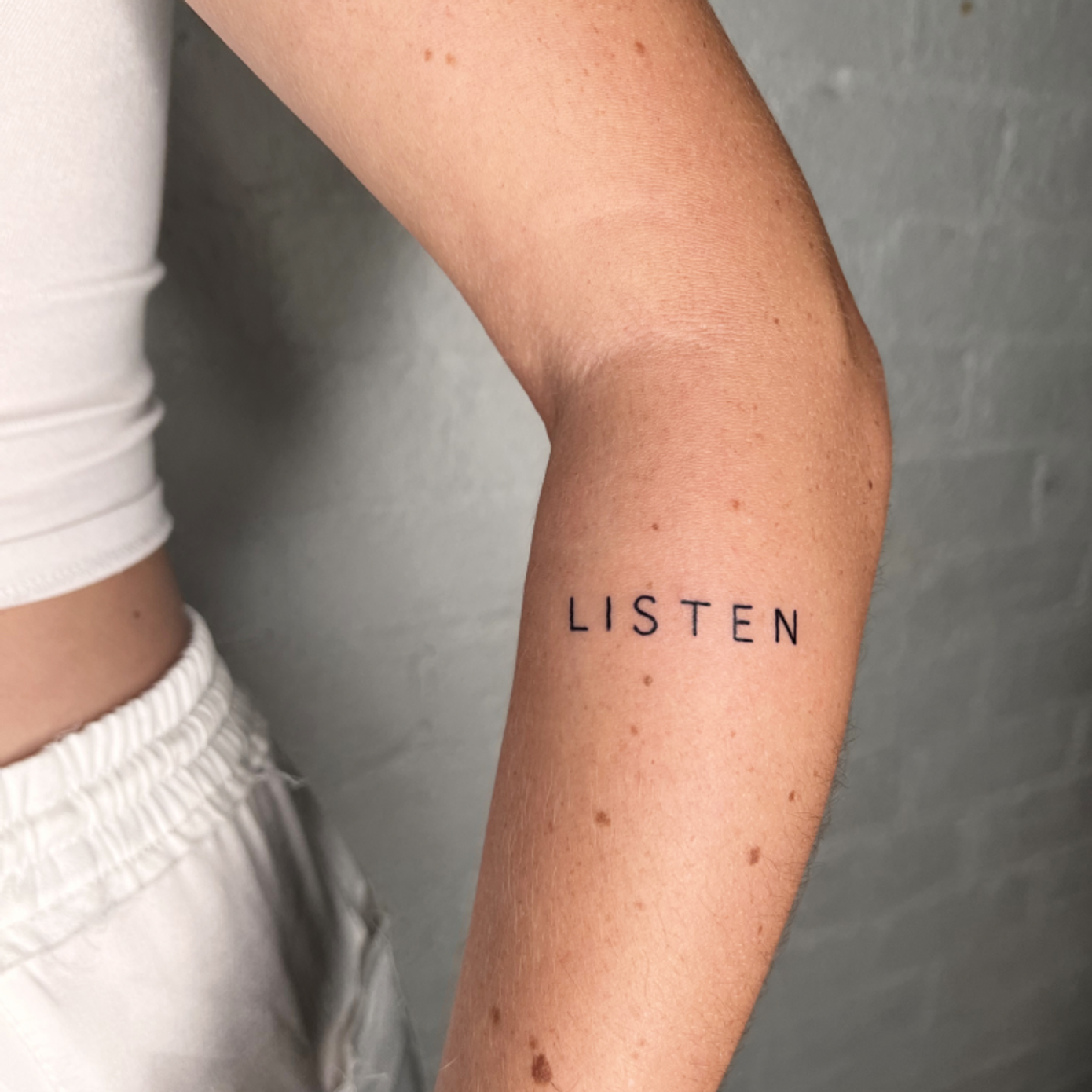 ephemeral being tattooed